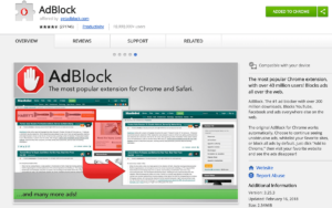 AdBlock Chrome Extension