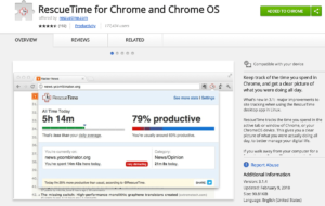 RescueTime Chrome Extension