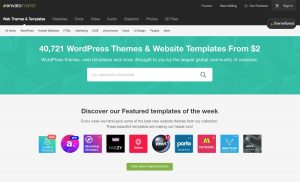 Themeforest.net offers over 30,000 WordPress.org theme templates