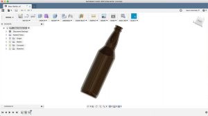 3D model a beer bottle in Fusion 360