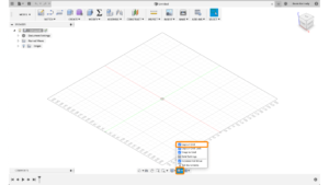 The Fusion 360 Layout Grid can be turned on and off in the Grids and Snaps settings at the bottom.