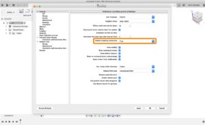The default modeling orientation can be changed in the Fusion 360 Preferences dialog.