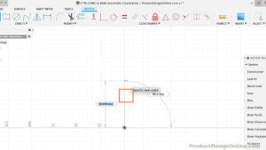 Disable automatic constraints in Fusion 360