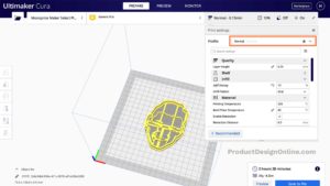 Set Ultimaker Cura settings to the Normal profile