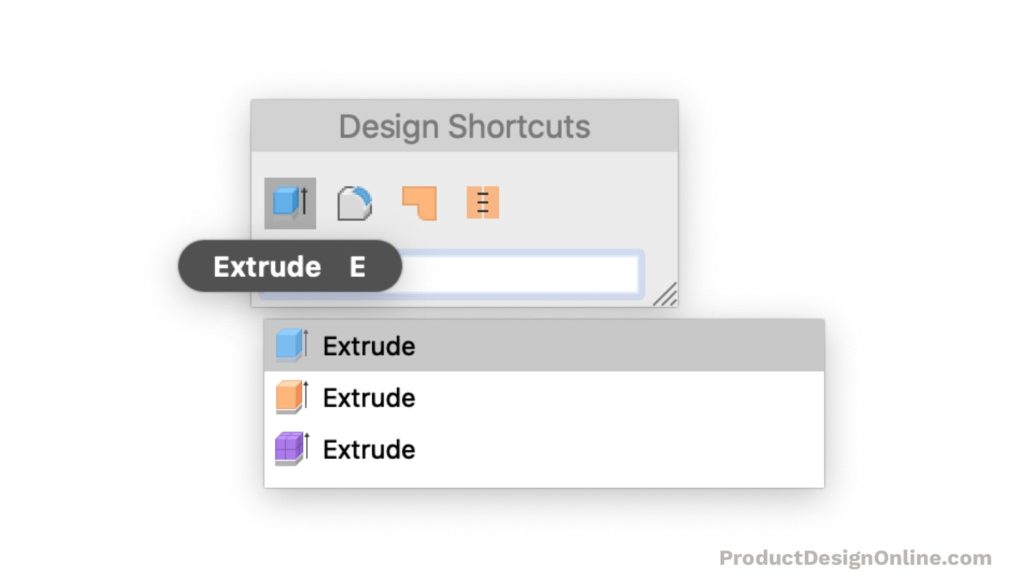 Extrude features being compared by color in Fusion 360