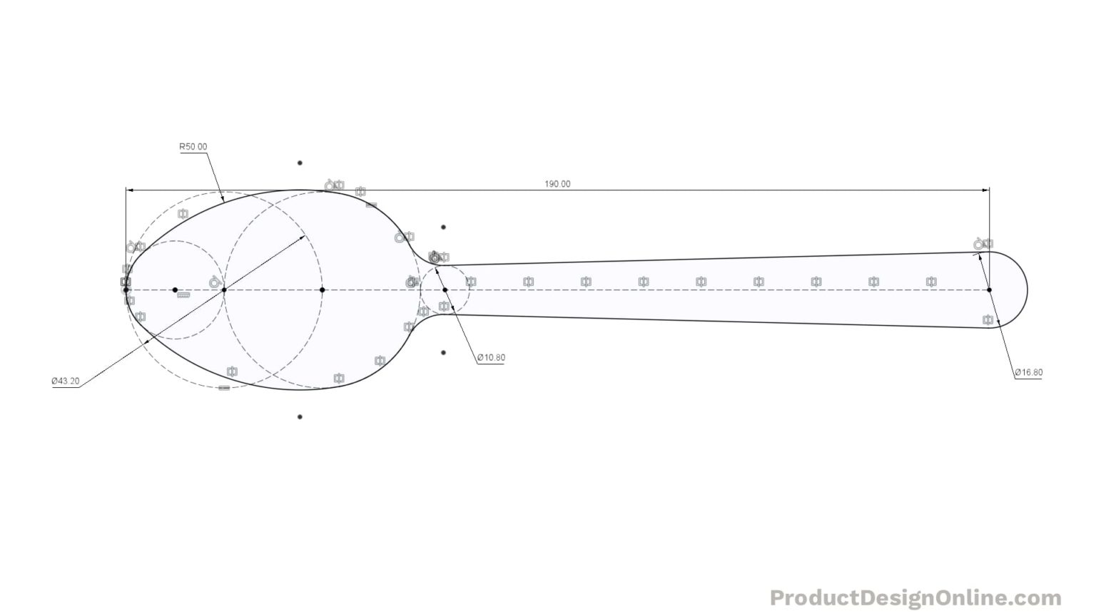 Surface Model Spoon In Fusion 360 Product Design Online Top Profile Dimensions Min 1536x864 