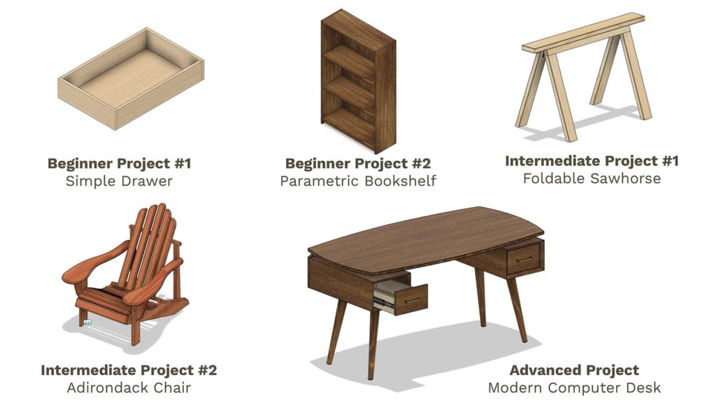 Masterclass: Fusion 360 for Hobbyists and Professional Woodworkers