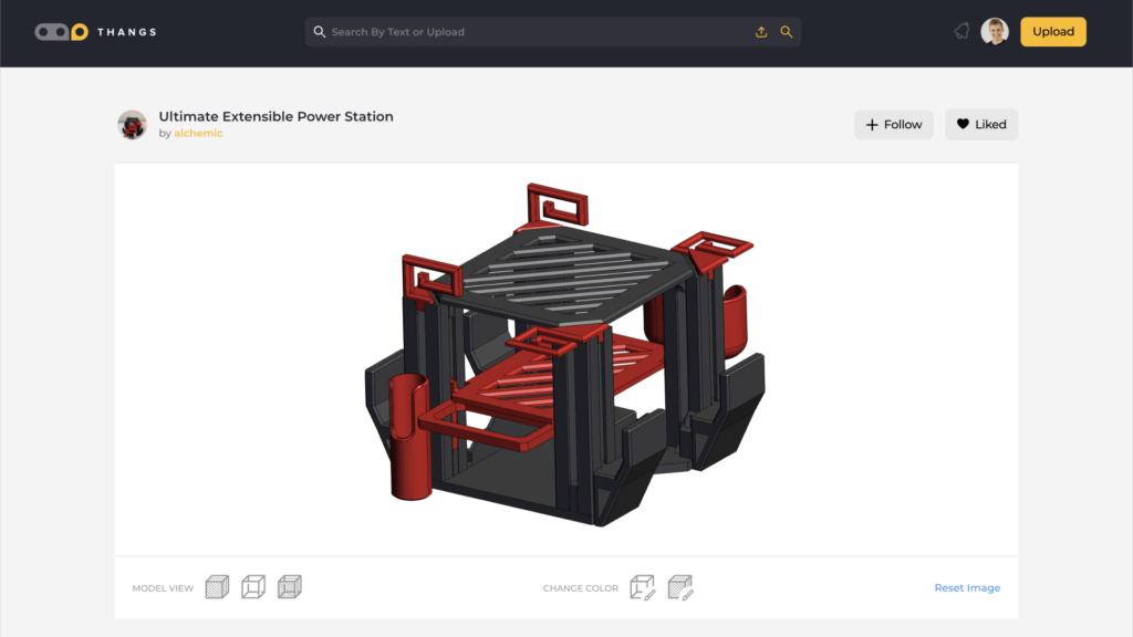 3d printable extensible power station for Anker battery pack