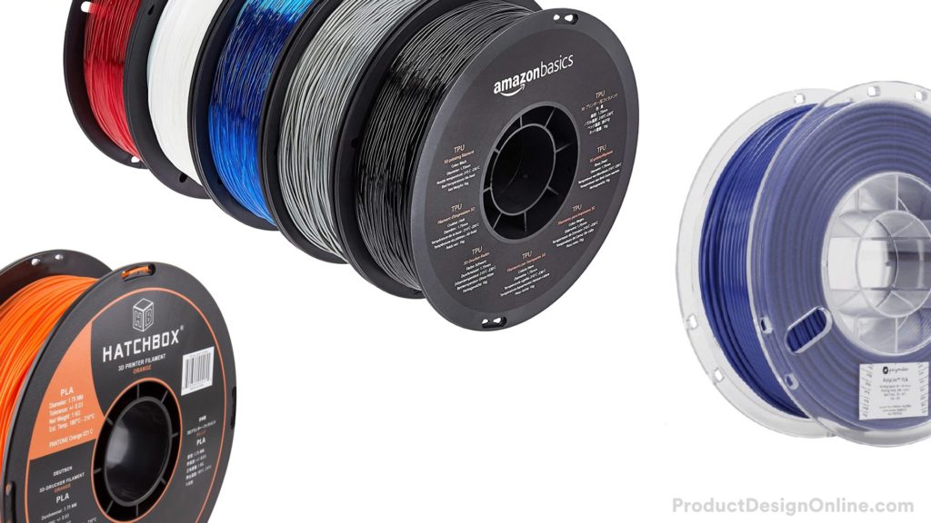 Amazon Basics 3D Printer filament and other recommendations for hobbyists.