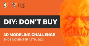 DIY 3D modeling challenge by Product Design Online