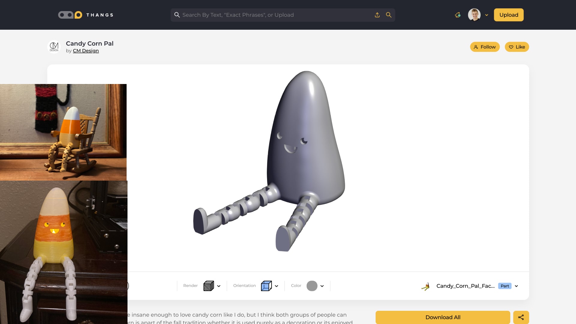 3d modeling challenge print in place designs product design online