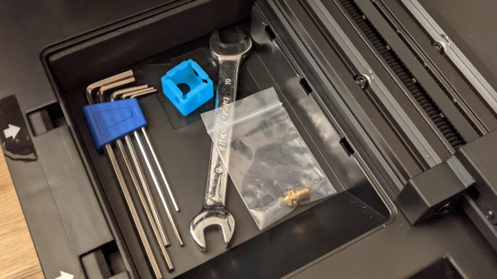 Storage Tool Box on the Magician X 3D Printer