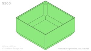 CREATEK S200 3D Printable Storage Box