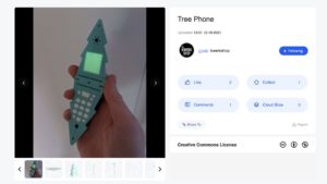 Tree Phone winner of 3D modeling challenge