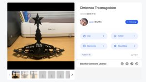 Christmas treemageddon winner of 3D modeling challenge