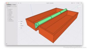 Shapr3D hinged 3D printable box