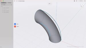 Loft tool in Shapr3D
