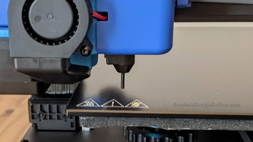 Auto bed leveling on the Artillery Sidewinder X2 3D Printer